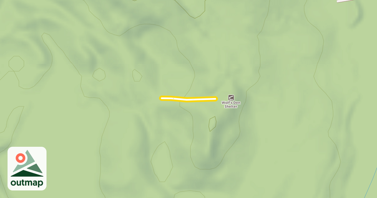 Map of Beaver Pond