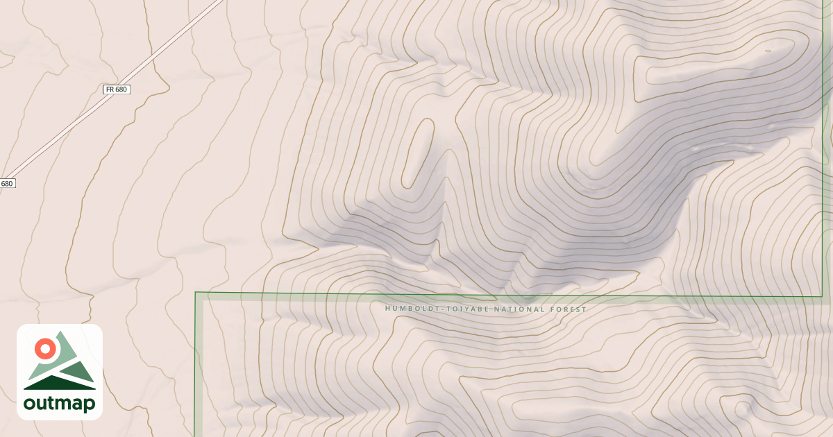 Map of SPRING CANYON SPUR A