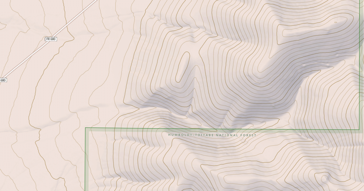 Map preview of SPRING CANYON SPUR A