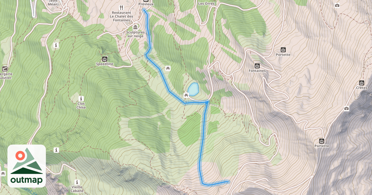 Map of Clos Sereis