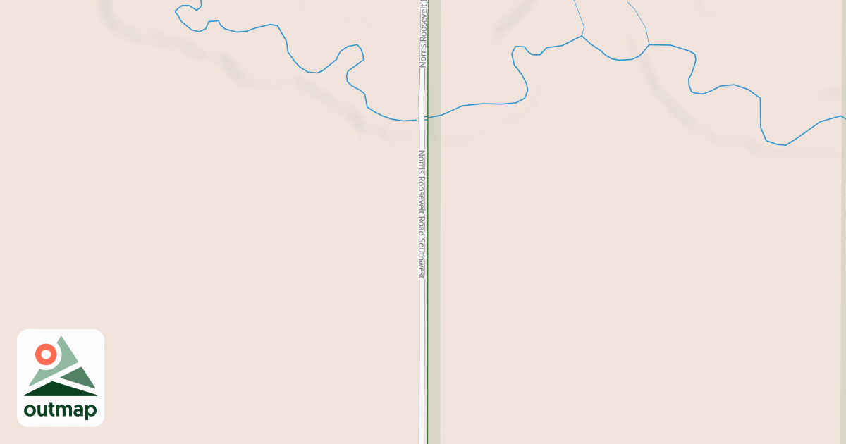 Map of Warroad/Roseau Trails