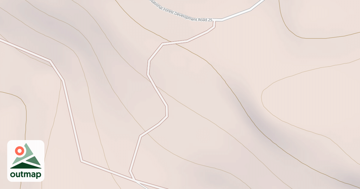 Map of USFS Motor Vehicle Use Map Roads {F407D0A7-65CC-48AE-8C4F-51310A79F6F3}