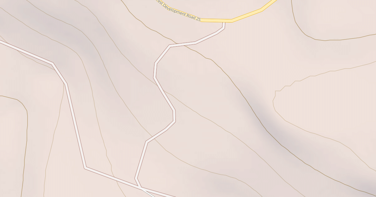 Map preview of USFS Motor Vehicle Use Map Roads {F407D0A7-65CC-48AE-8C4F-51310A79F6F3}