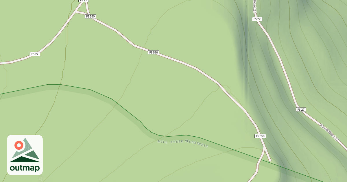 Map of USFS Motor Vehicle Use Map Roads {4483941E-F09A-4BBC-886D-CBA41BDD07A4}