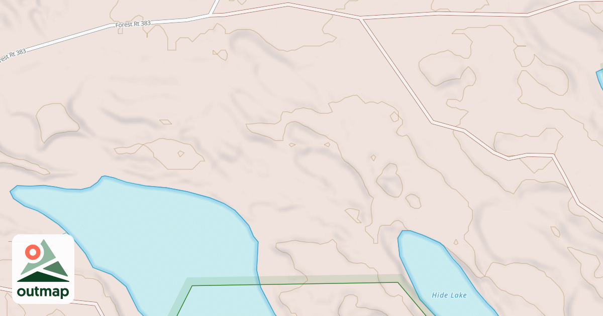 Map of BEETLE LAKE