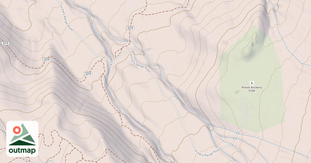 Map of ARCHERY RANGE