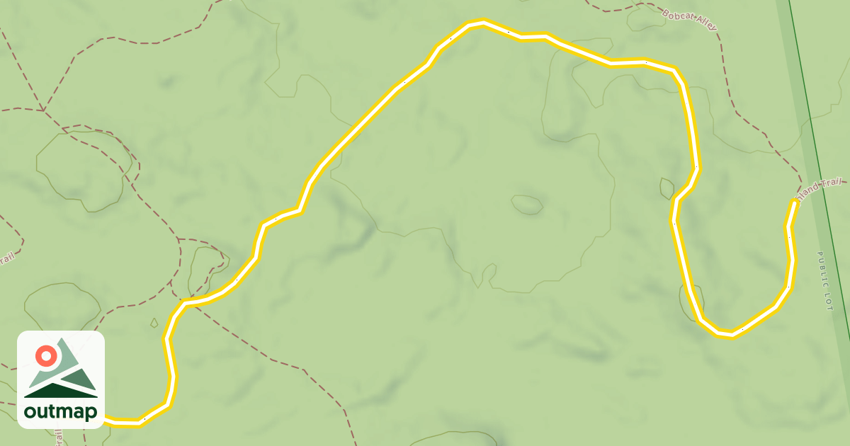 Map of Highland Trail