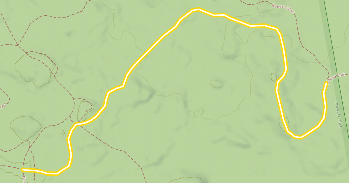 Map preview of Highland Trail