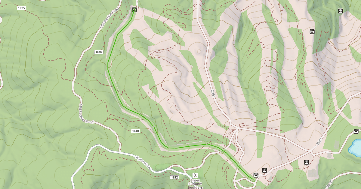Map preview of Skyline Creek