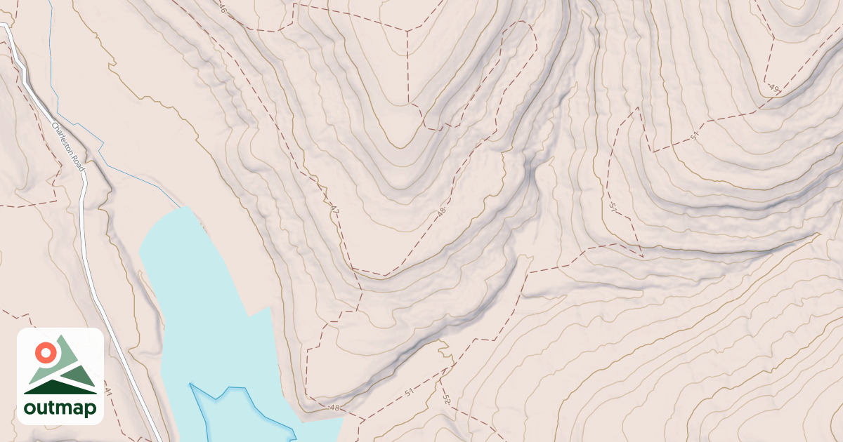 Map of BROCK CREEK #48