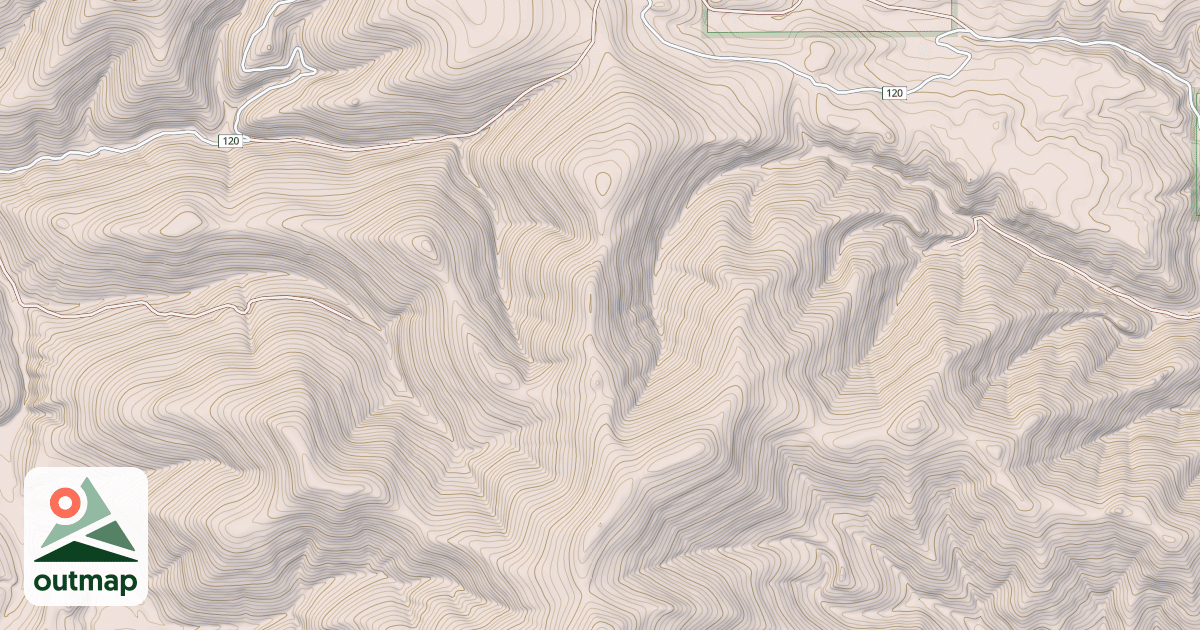 Map of Big Baldy