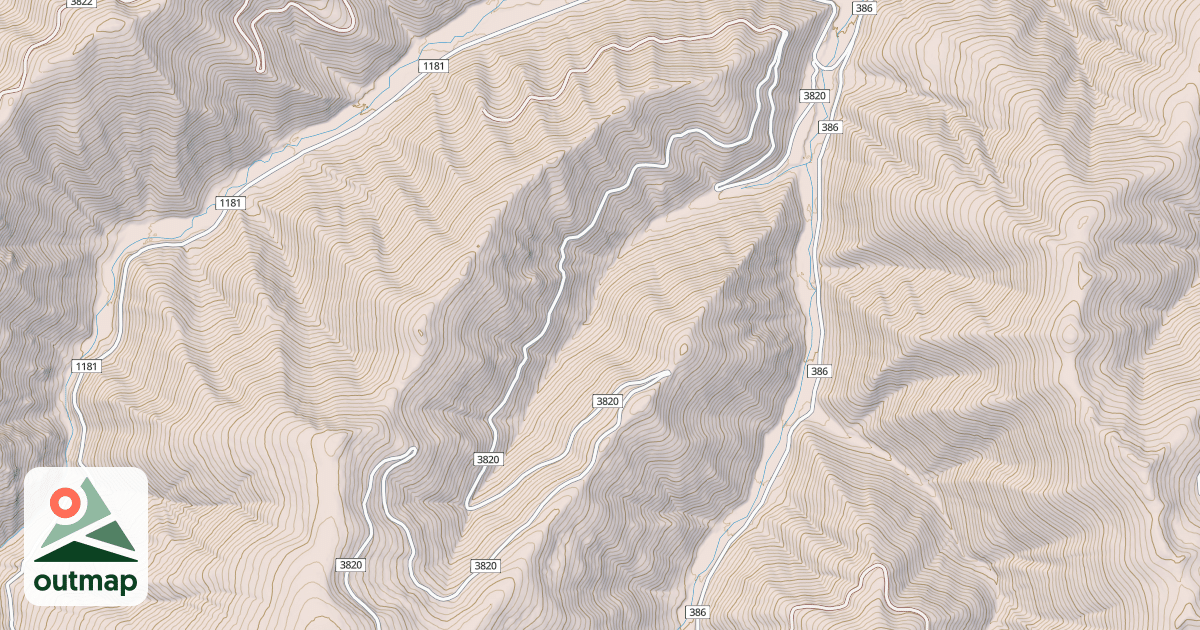 Map of RIVERS CREEK