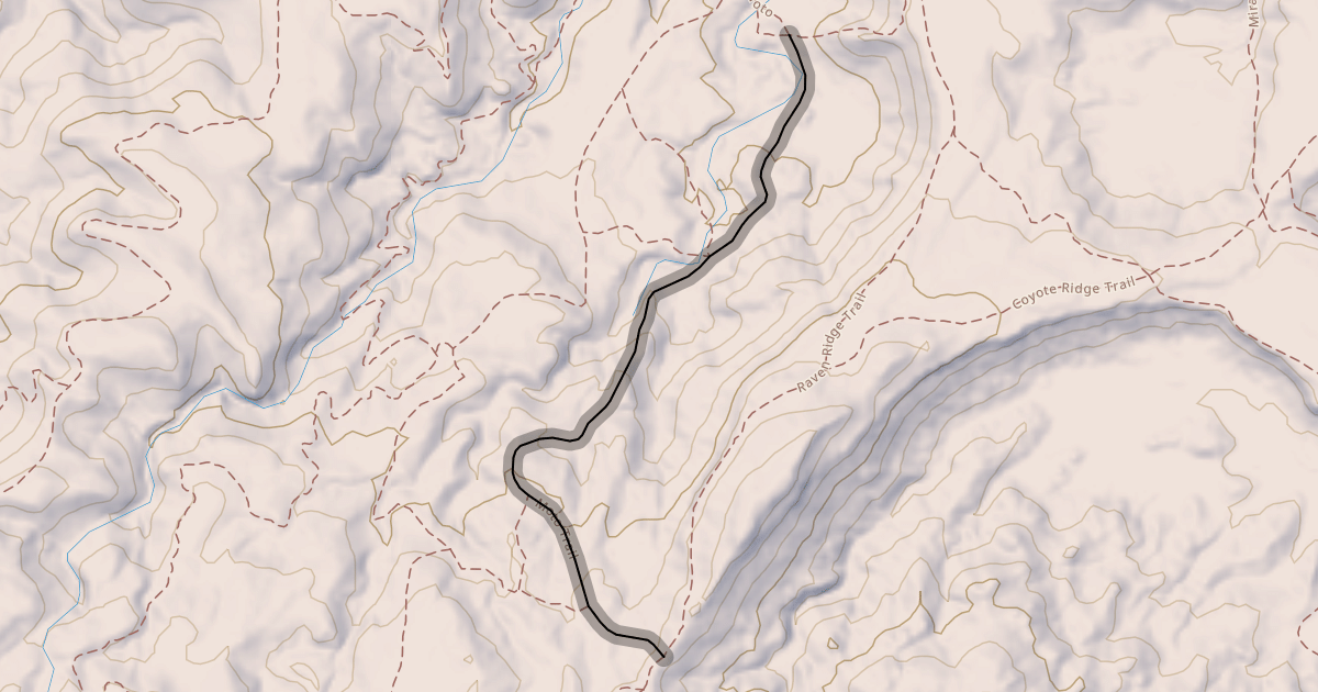 Map preview of Moto Trail
