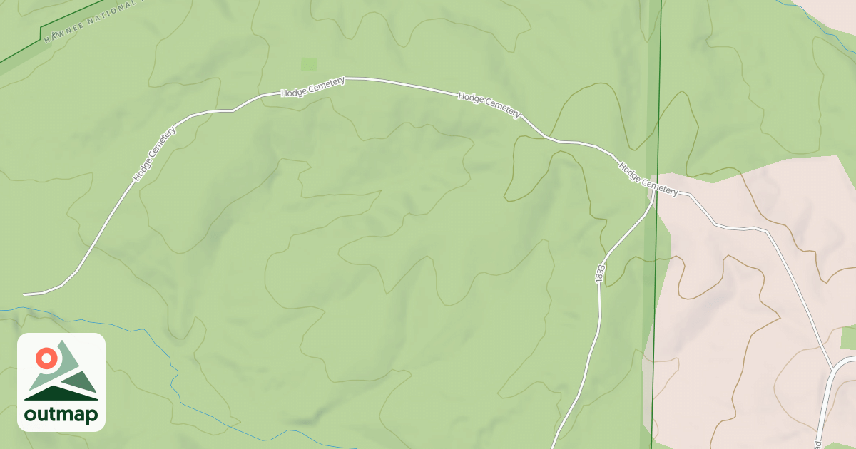 Map of HODGE CEMETERY