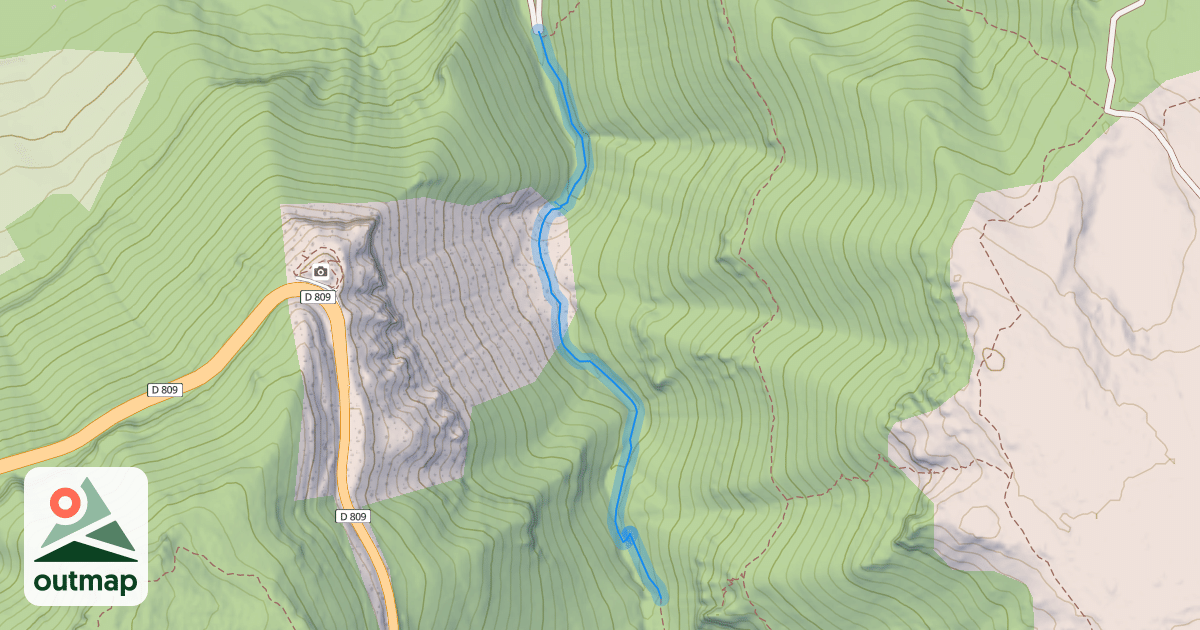 Map of Ravin de Potensac