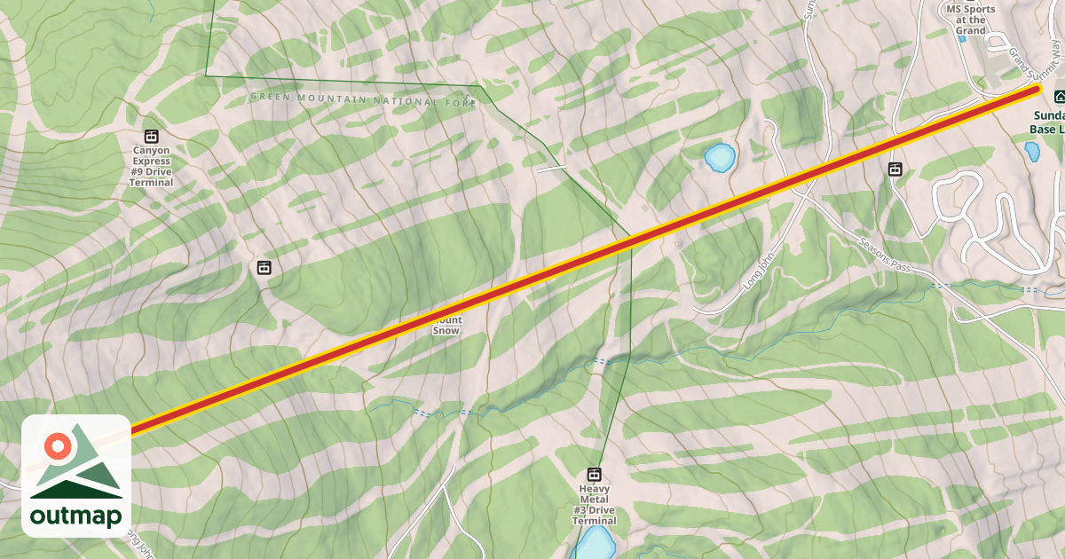 Map of Sundance Express #7