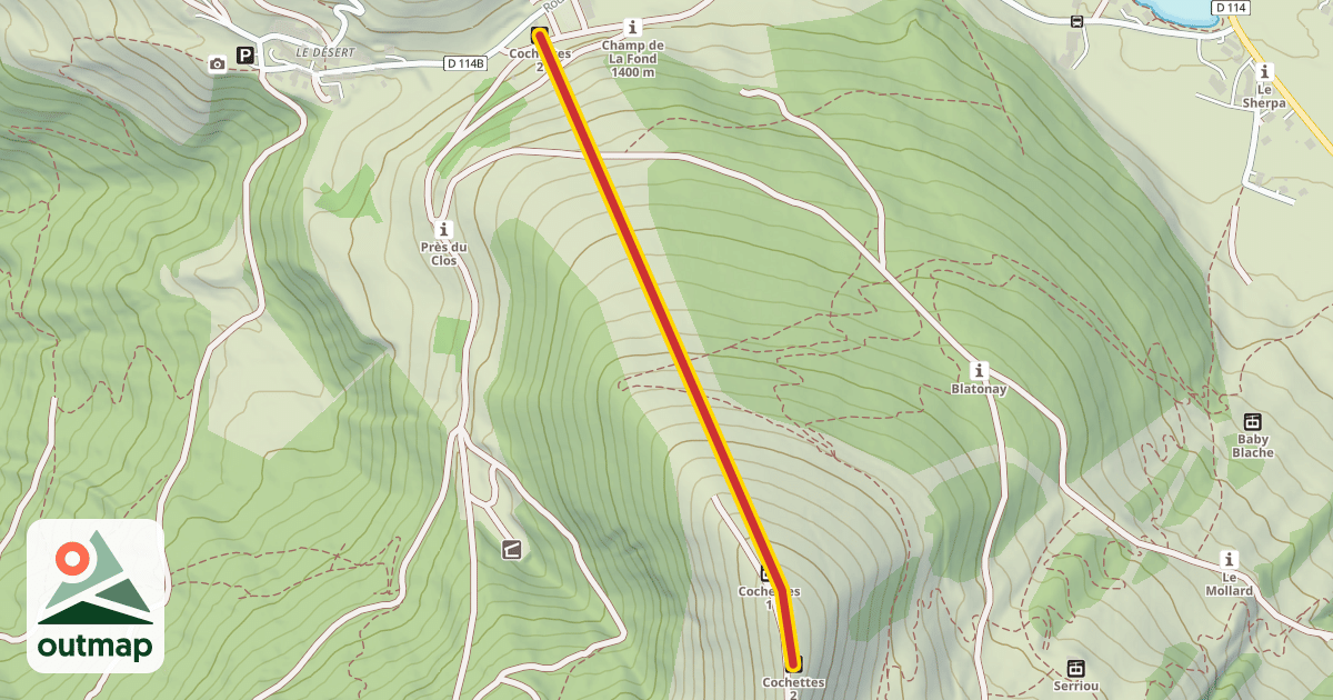 Map of Cochettes 2