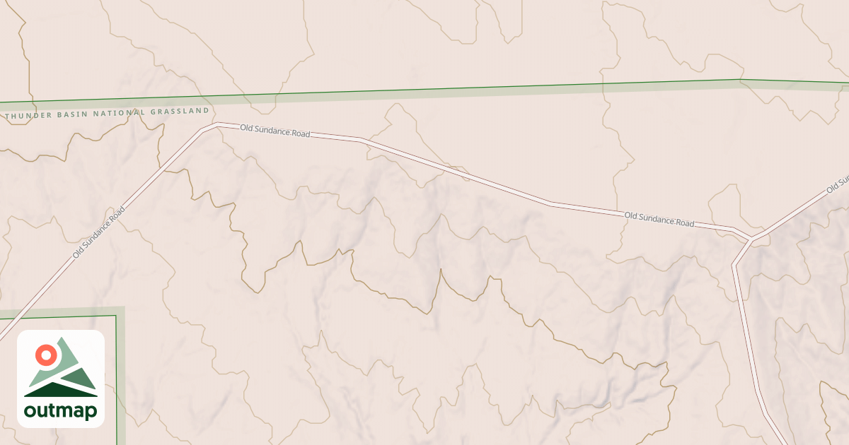 Map of OLD SUNDANCE RD