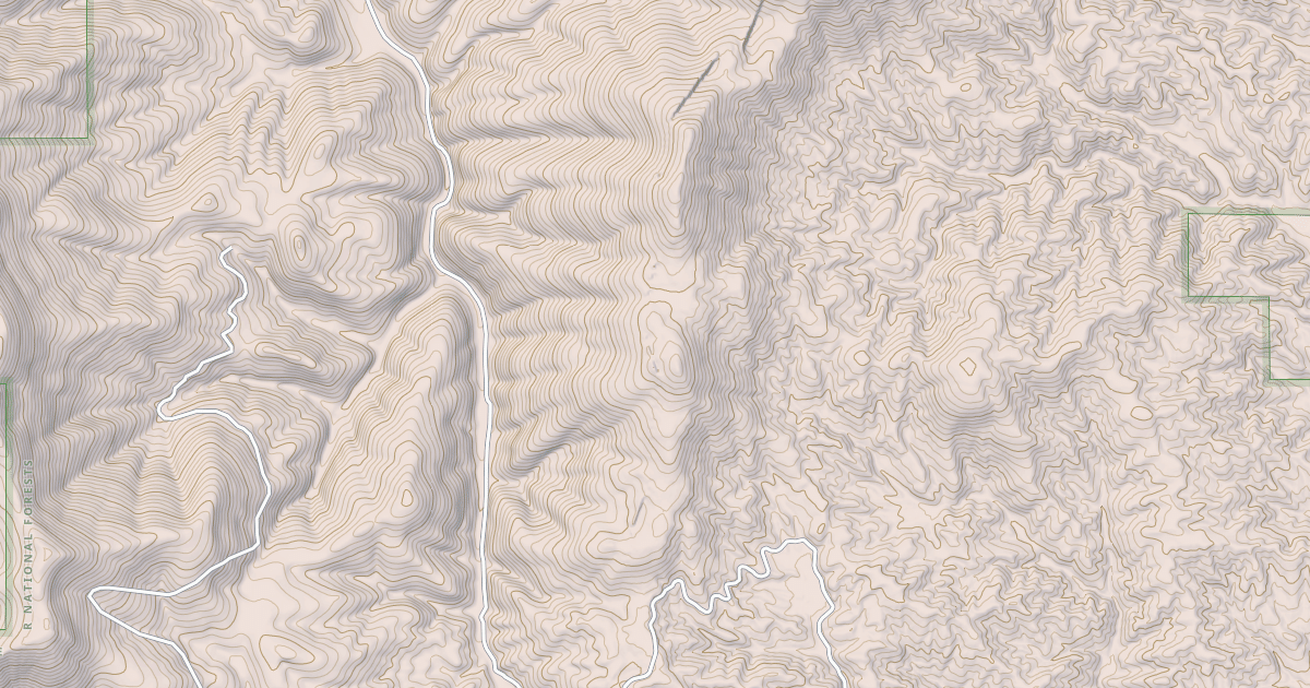 Map preview of SAND-MOOSE RIDGE