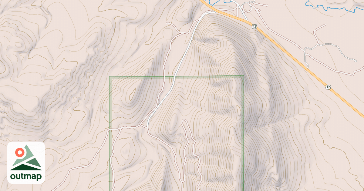 Map of PASTURE GULCH