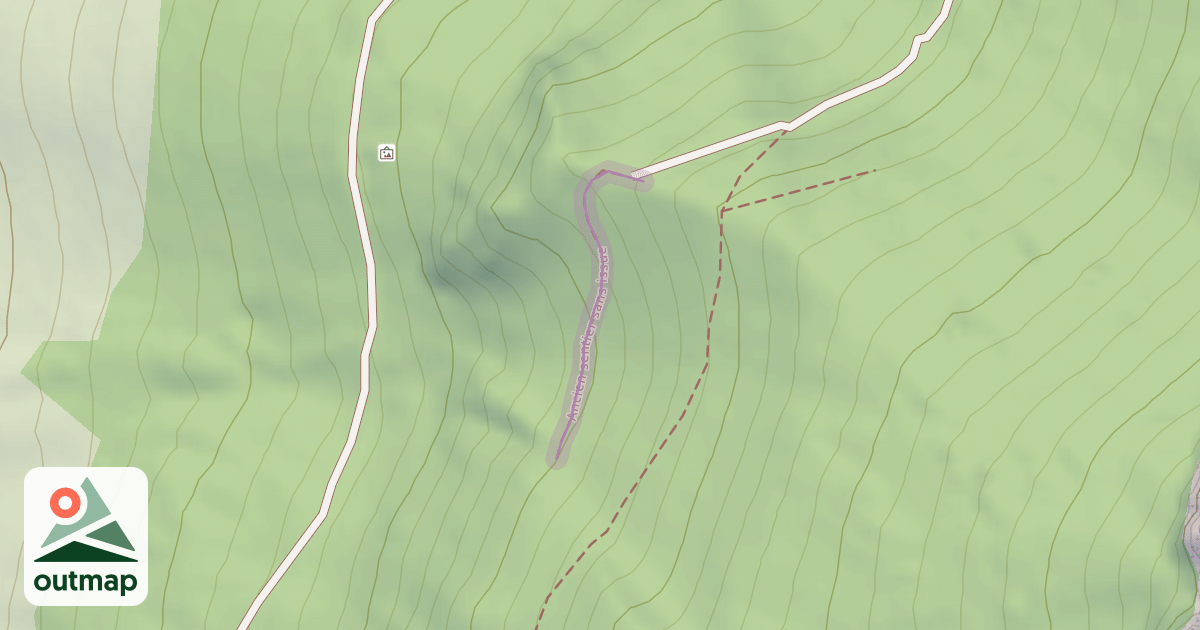 Map of Ancien sentier sans issue