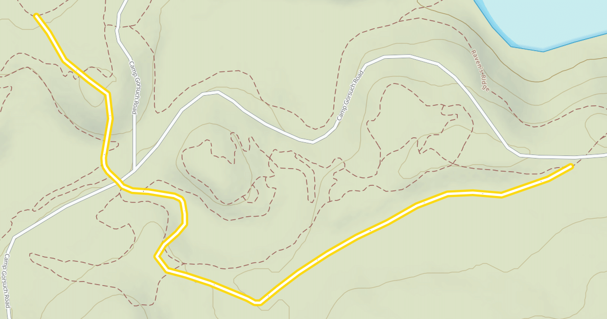 Map preview of Edmonds Lake 7.5k