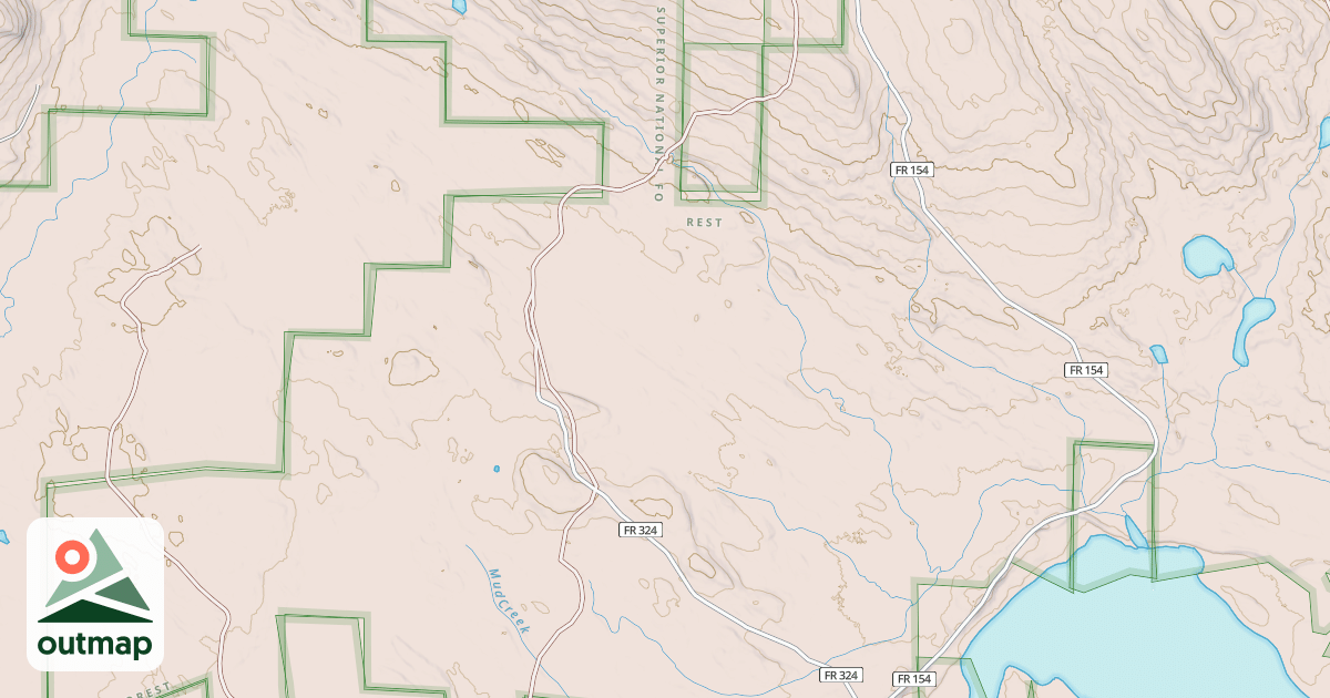 Map of GUNFLINT SNOWMOBILE