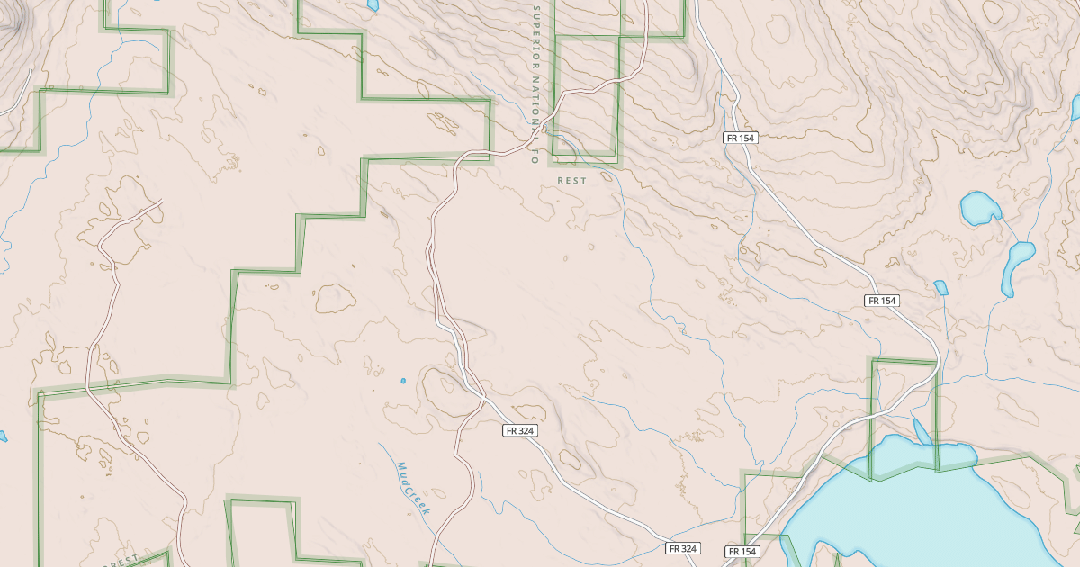 Map preview of GUNFLINT SNOWMOBILE