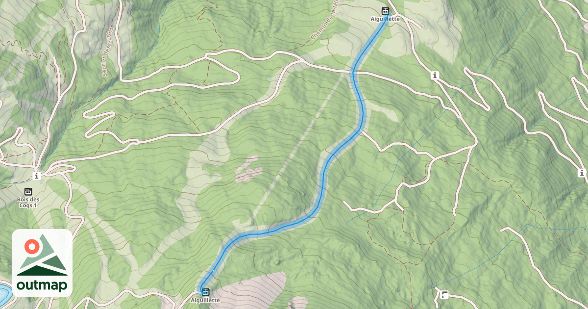Map of Aiguillette