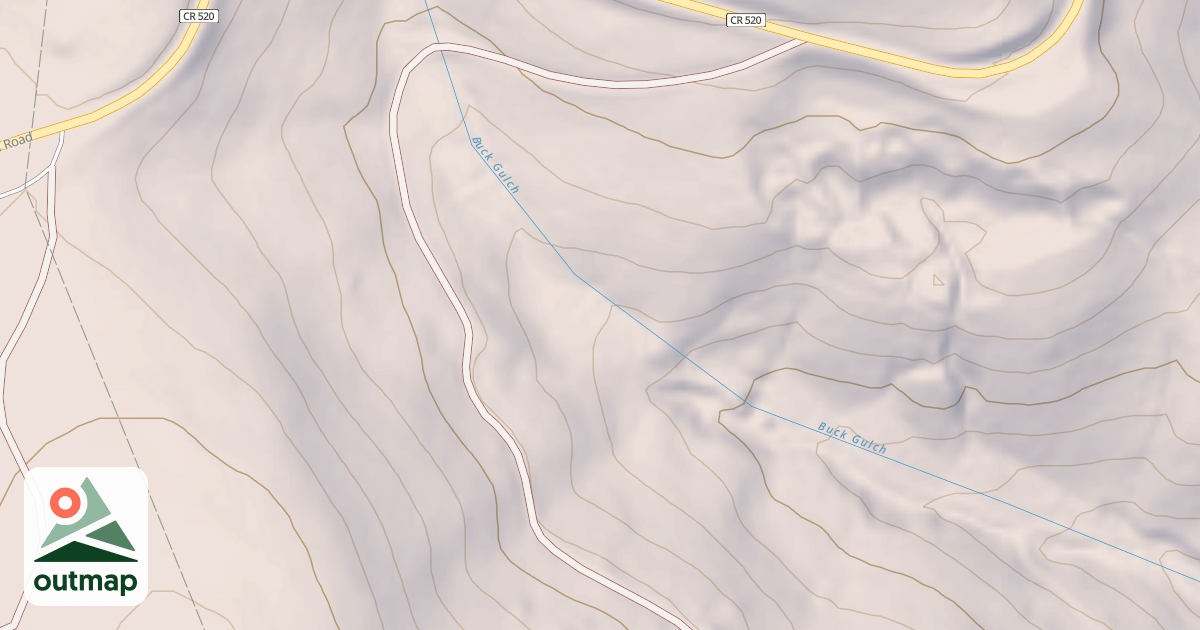 Map of BUCK GULCH