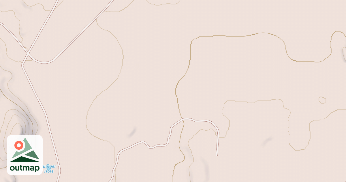 Map of E JUNIPER HOLE