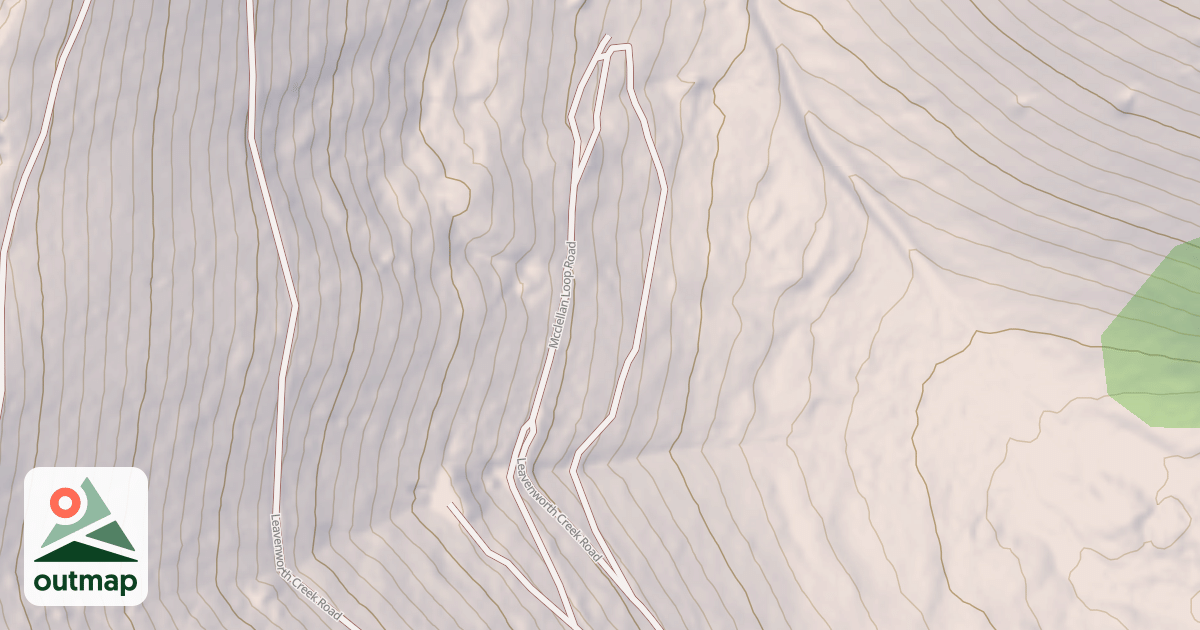 Map of MCCLELLAN LOOP