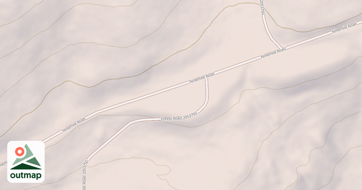 Map of USFS Motor Vehicle Use Map Roads {4B59DAFF-CE28-4CE9-8BBE-F06A45718D21}