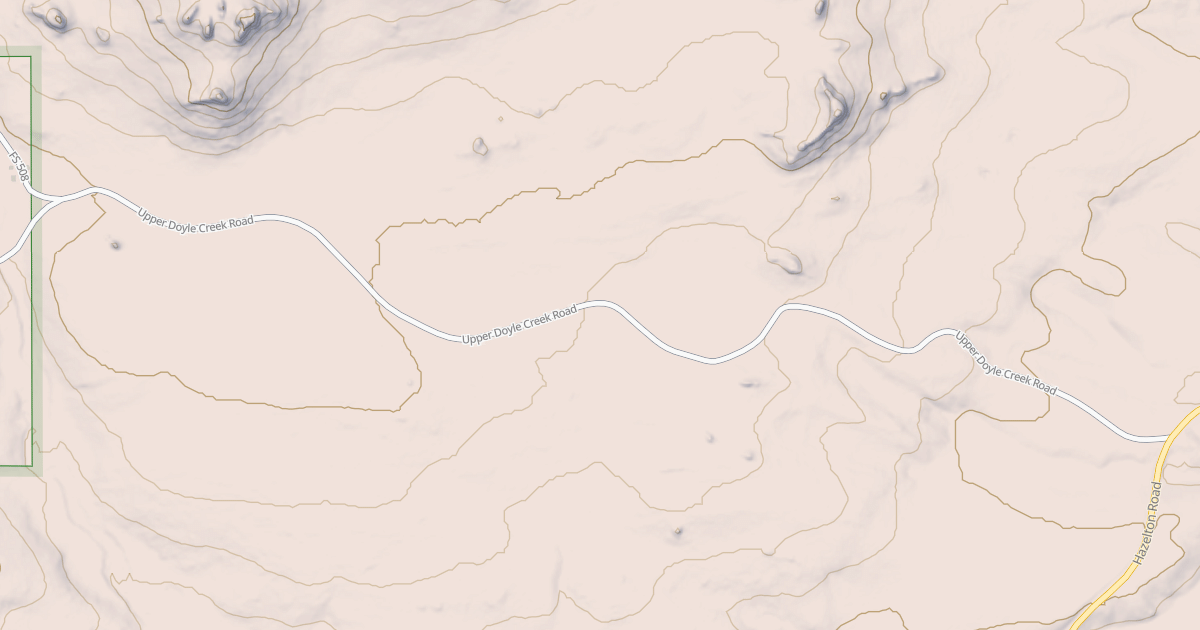 Map preview of UPPER DOYLE