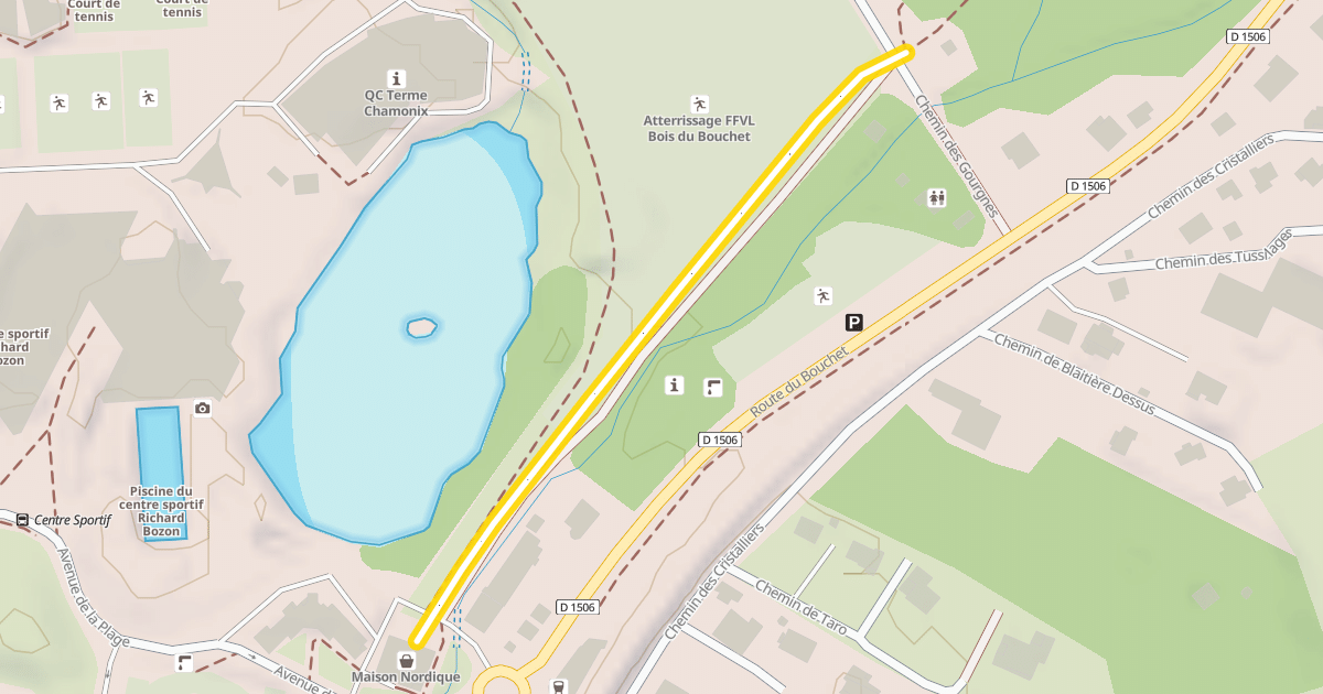 Map preview of Le Bois du Bouchet
