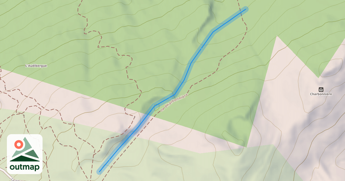 Map of Le Blaireau