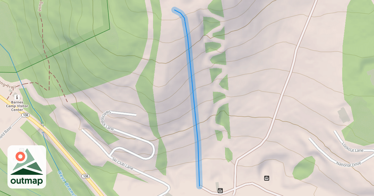 Map of West Slope