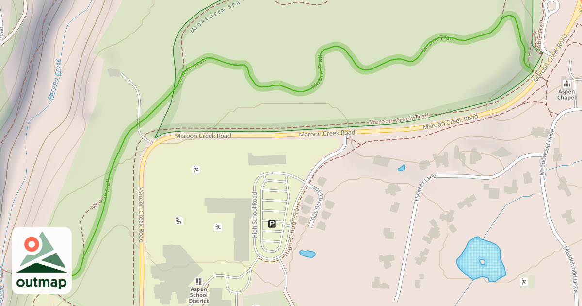 Map of Moore Trail