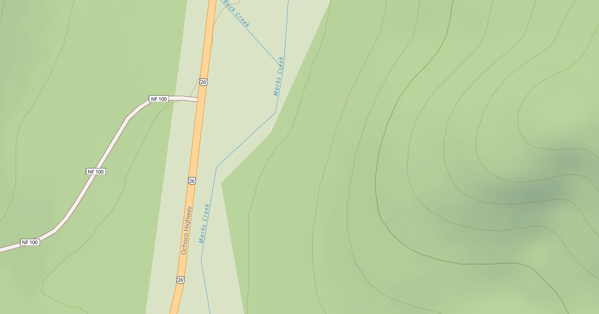 Map preview of USFS Motor Vehicle Use Map Roads {78D34BE0-88BA-42A8-B6E0-28B2ECCBB1B2}