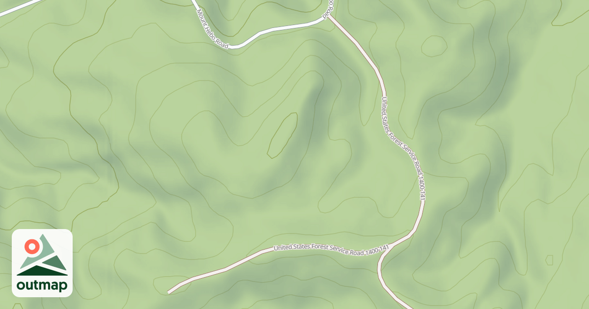Map of USFS Motor Vehicle Use Map Roads {C4DDD418-AC1C-42F4-BA6F-3A9984F51AAF}