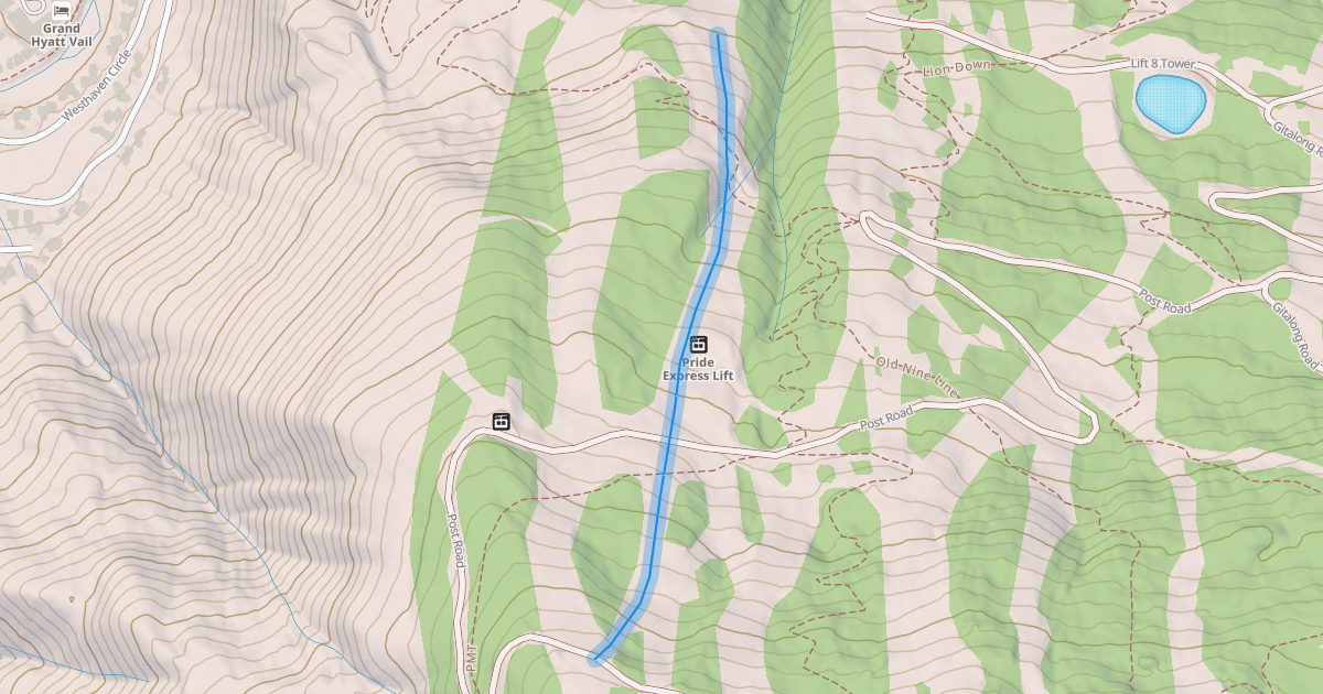 Map preview of Safari