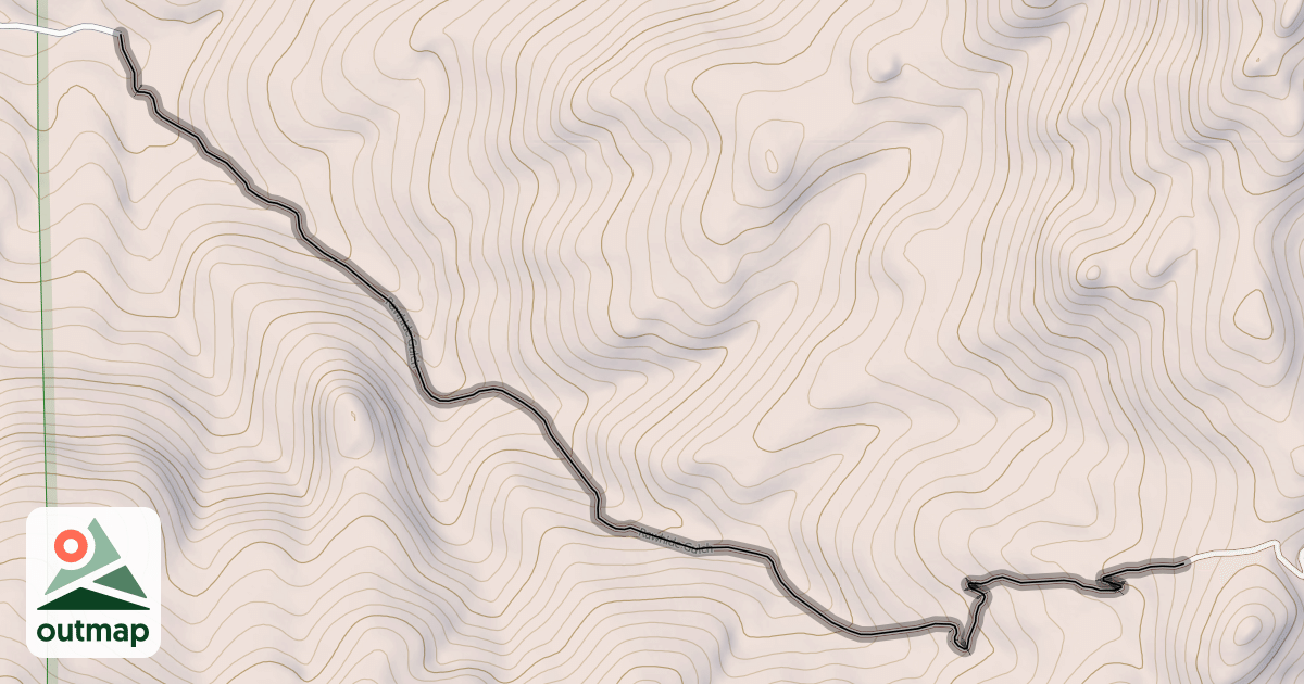 Map of Rawhide Gulch