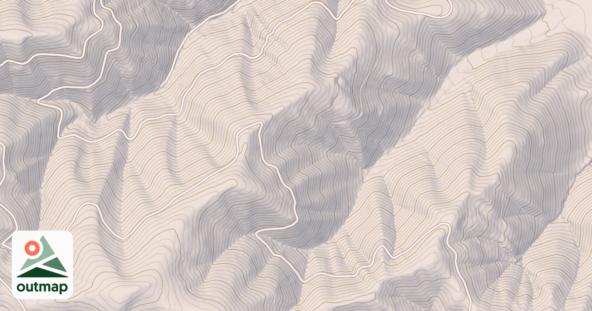 Map of Keith Creek
