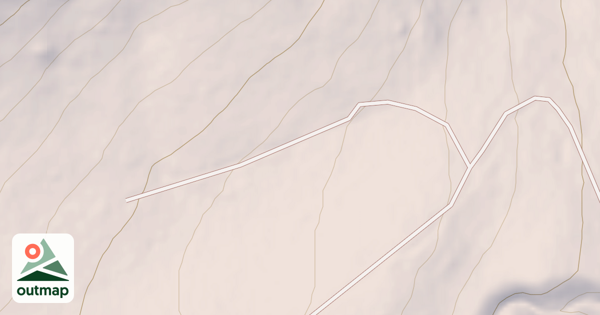Map of COLD SPRINGS NORTH SPUR