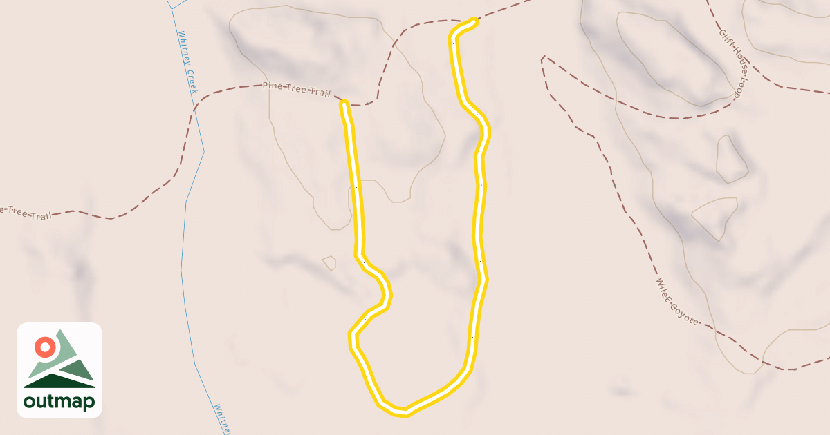 Map of Jaspers Loop