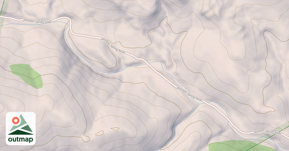 Map of JOHNSON SPRING