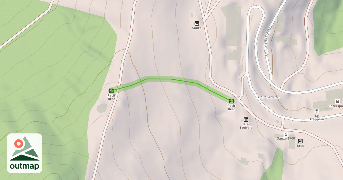 Map of Petit Brec