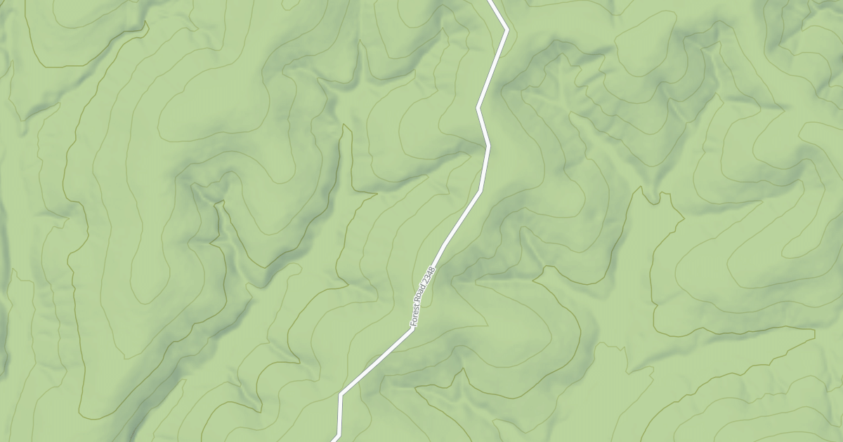 Map preview of STRICKLIN RIDGE SPUR A