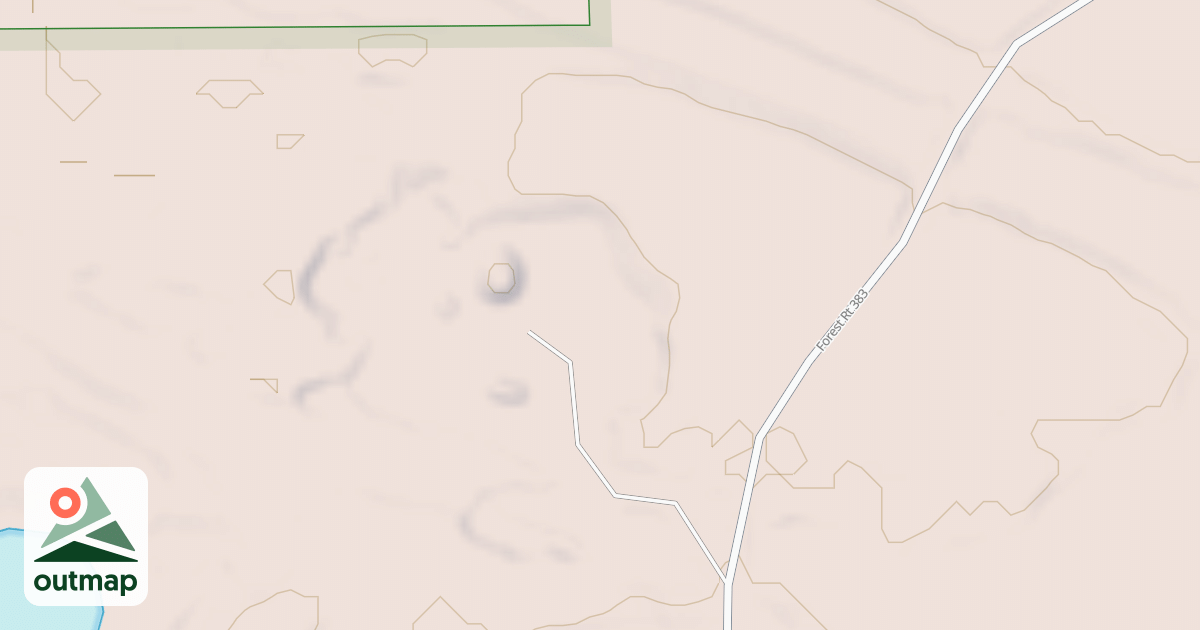 Map of BANDANA SPUR K