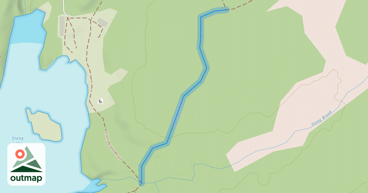 Map of Coursen Trail